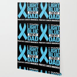 Prostate Cancer Blue Ribbon Survivor Awareness Wallpaper