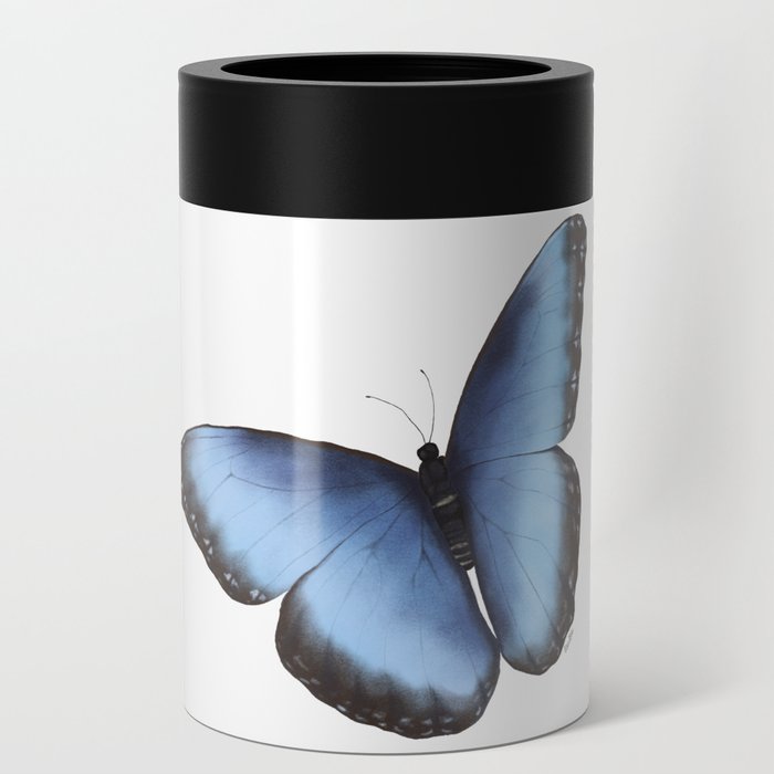 Blue morpho butterfly Can Cooler