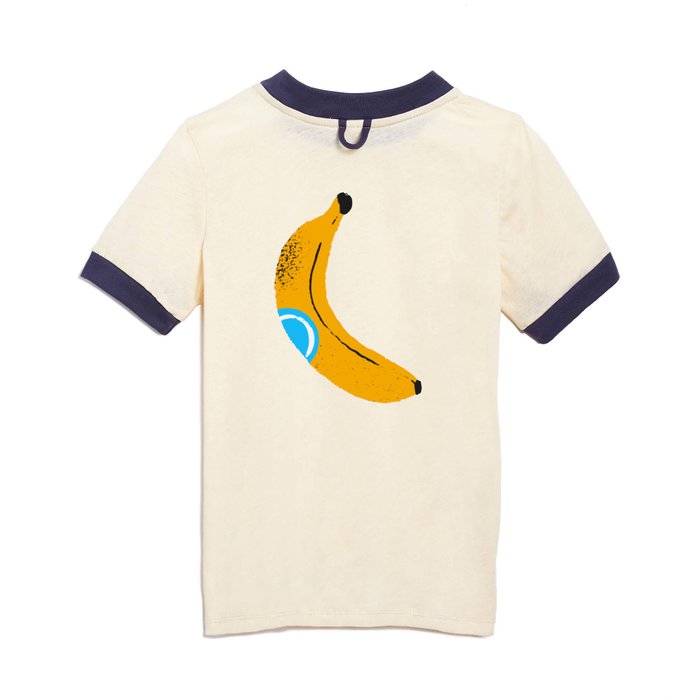 Banana Pop Art Kids T Shirt