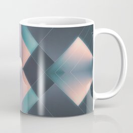 Hope Circle Metrics Coffee Mug | Sphere, Shapes, Geometry, Sophisticated, Sun, Art Deco, Sacred Geometry, Indigo, Ultraviolet, Lines 