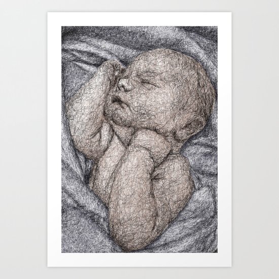 On the day you were born Art Print