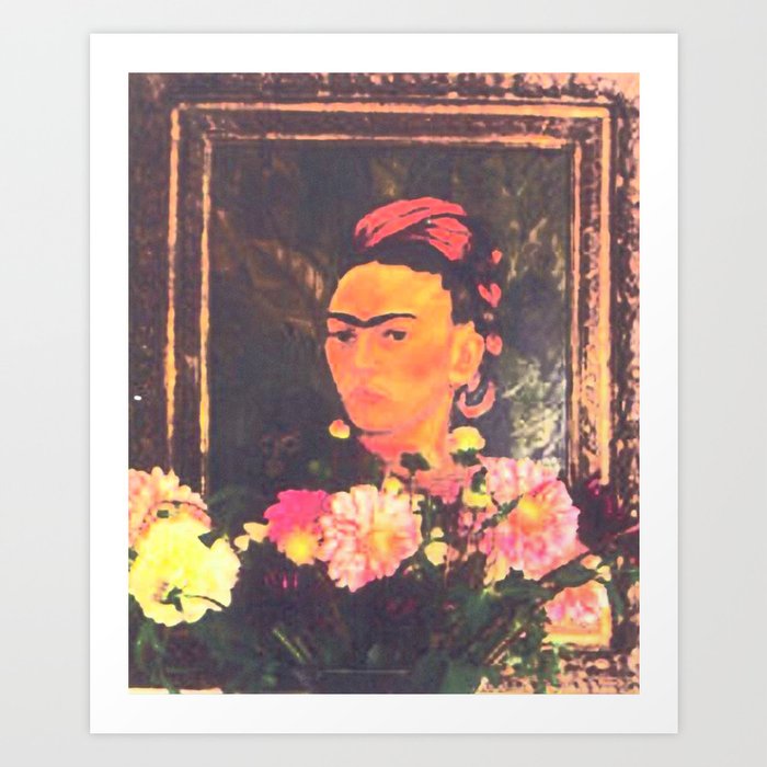Oh Frida!  Art Print
