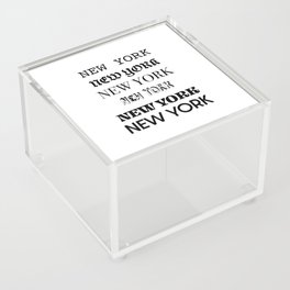 NEW YORK Acrylic Box