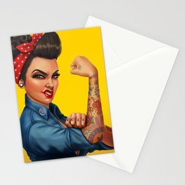 Rosie the Riveter Stationery Cards