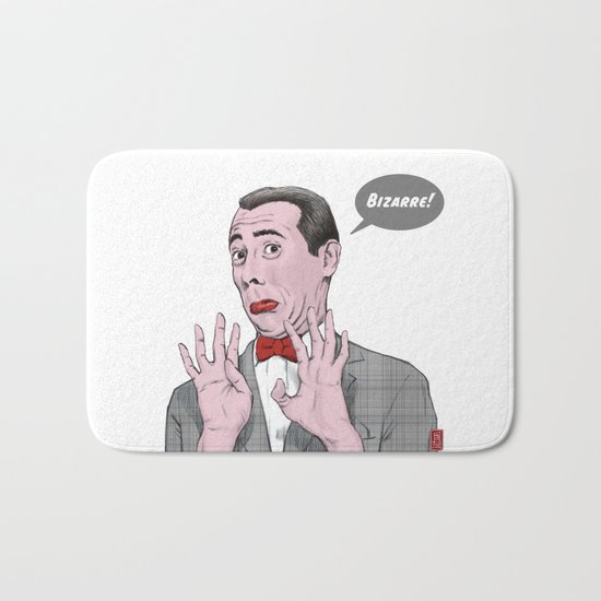 Pee Wee Herman #1 Bath Mat