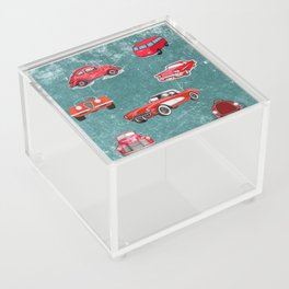 Vintage Cars Acrylic Box