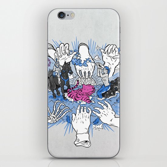Foul Fingers iPhone & iPod Skin