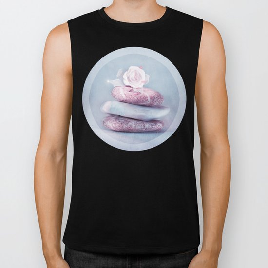 PEBBLES IN BALANCE Biker Tank