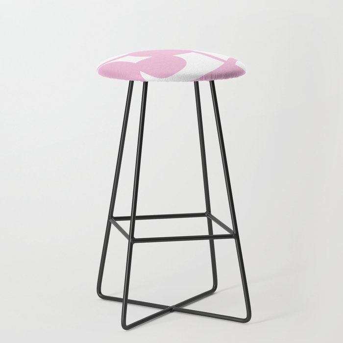 Abstract line and shape 13 Bar Stool