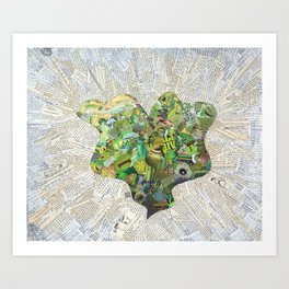 I love you, I'm so jelly, but mostly love.  Art Print