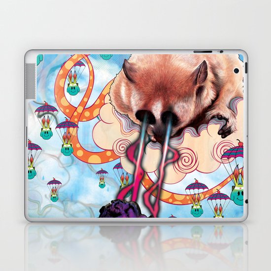 Attack of the Super Furry Animals! Laptop & iPad Skin