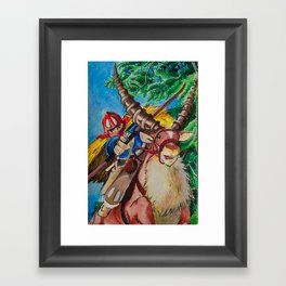 Ashitaka Framed Art Print