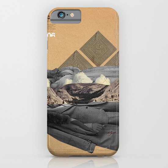 The future a time to reminisce. (mixed media) iPhone & iPod Case