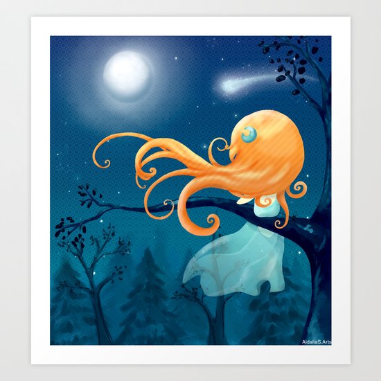 Contemplate Art Print