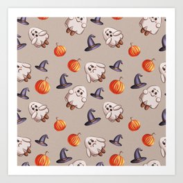 For bright Halloween Art Print