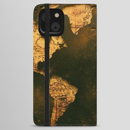 World map  iPhone Wallet Case