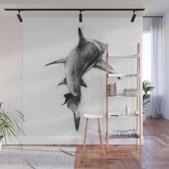 Shark II Wall Mural