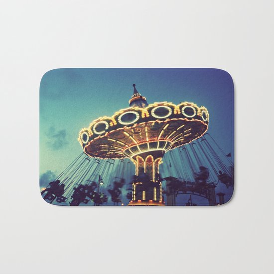 Blue Hour at the Carnival Bath Mat