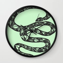 Snake Vine Wall Clock