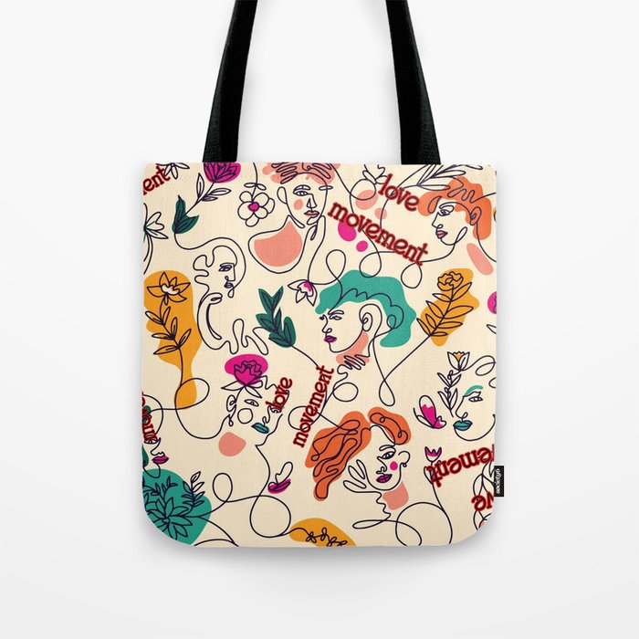 Love Designs Tote Bag