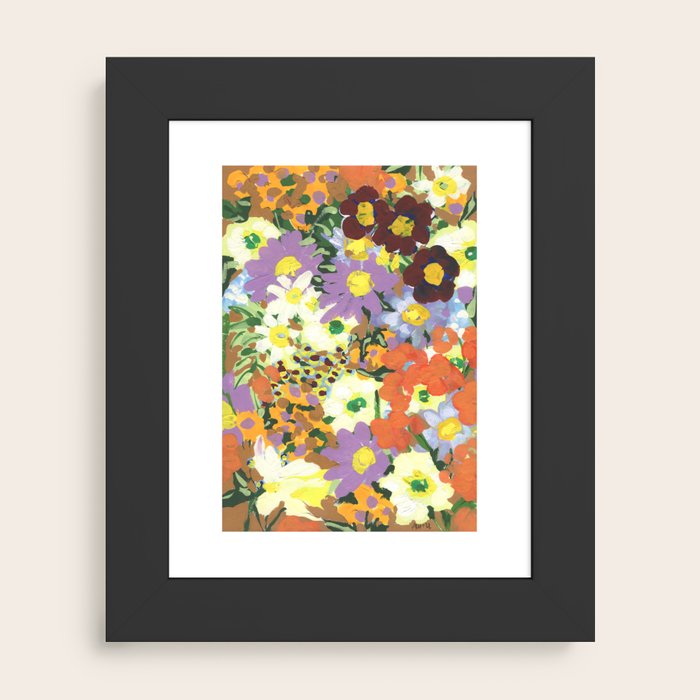 Hazy Floral Wall Art | Society6
