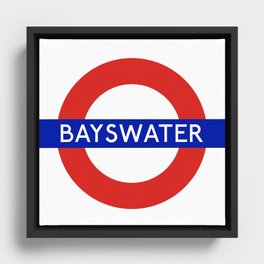 Bayswater Framed Canvas