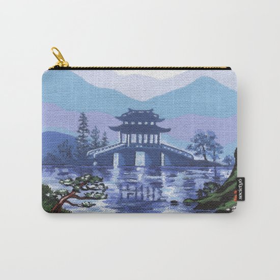 Japanese landscape Carry-All Pouch