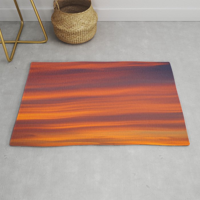 The Red Sunset Rug