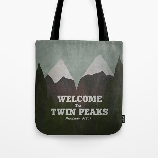 Welcome to Twin Peaks Tote Bag