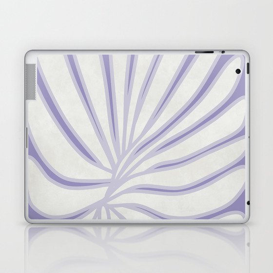 White Chrysanthemum Laptop & iPad Skin