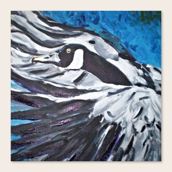 Departure (Canada Goose) Canvas Print