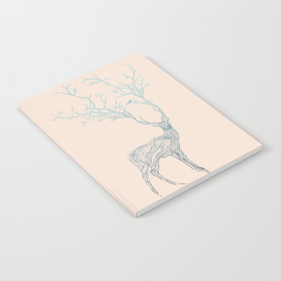Blue Deer Notebook