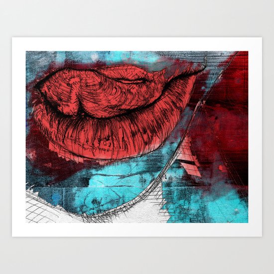 "I'm The Kinda" Art Print