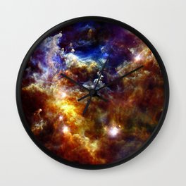 Rosette Nebula Wall Clock