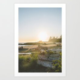 Tofino, British Columbia Art Print | Britishcolumbia, Water, Nationalpark, Tofino, Photo, Pacific, Coxbaybeach, Sunset, Westcoast, Nanaimo 