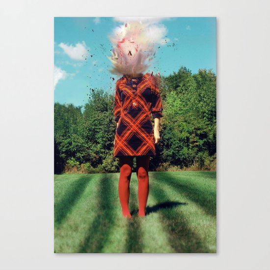 Oh, Dear Canvas Print