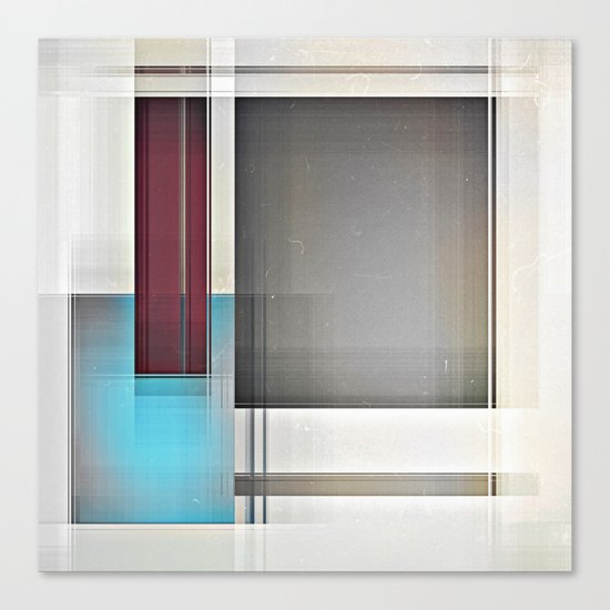 Geometric A/TZ Canvas Print
