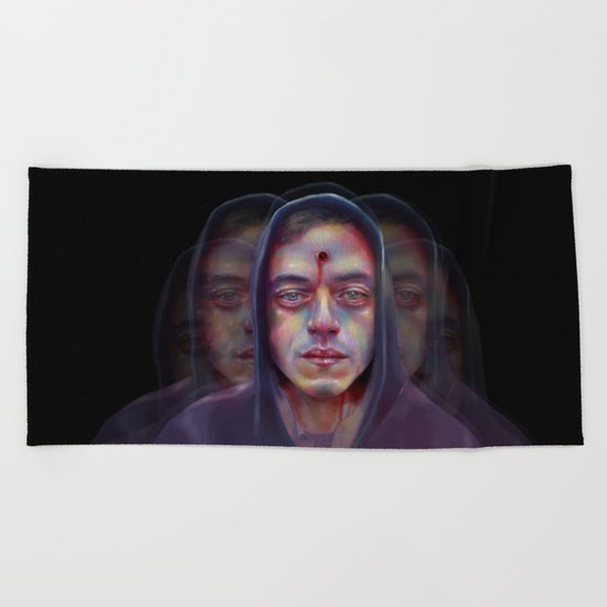 Sound and Color Beach Towel