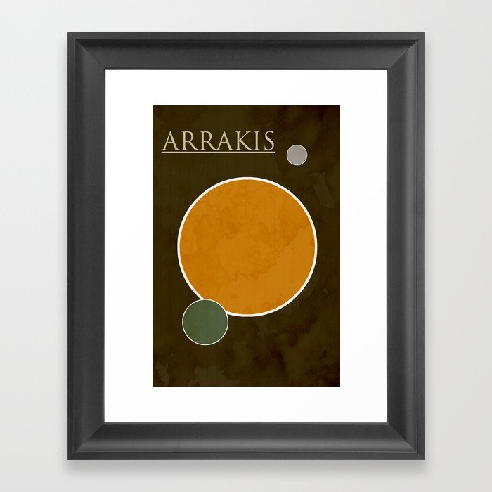 Arrakis Framed Art Print