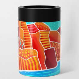 Peaceful Moment Seascape Can Cooler
