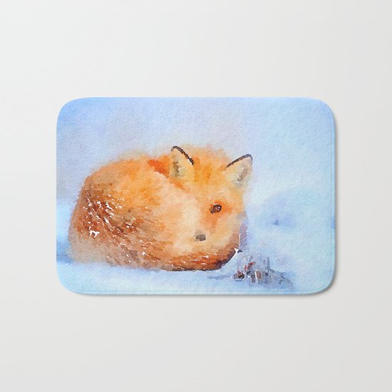 Little Fox Bath Mat