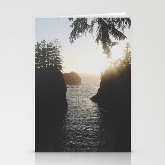 Secret Beach Stationery Cards