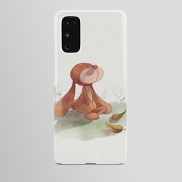 Cute Bunny illustration | Snuggle Buddy Android Case