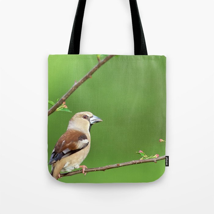 Bird in Garden Tote Bag