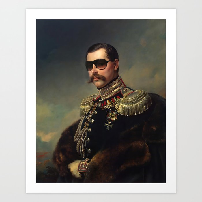 Prince Andrei Obolensky Art Print