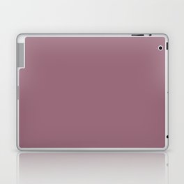 Dark Dusty Violet Purple Solid Color PPG Wild Geranium PPG1045-6 - All One Single Shade Hue Colour Laptop Skin