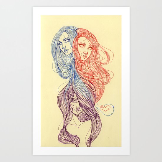 Strangelight Art Print
