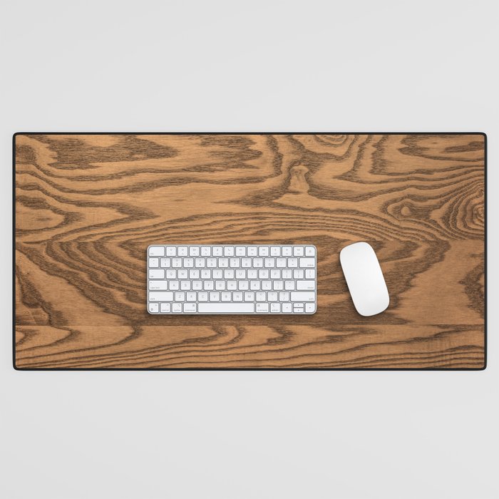 Wooden 2025 desk mat