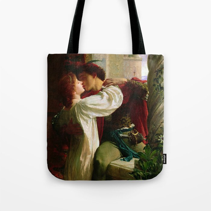 Romeo and Juliet, 1884 by Frank Dicksee Tote Bag