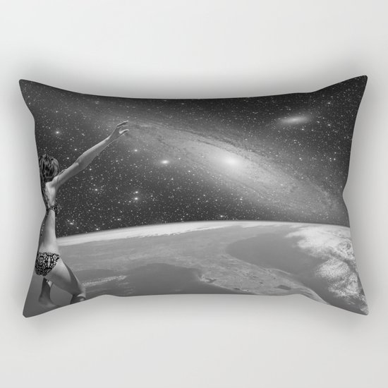 Jump into Nothing Rectangular Pillow